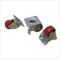 Heavy Duty Castor Wheel 150 X 50 Mm - 4 Mm - Color: Red