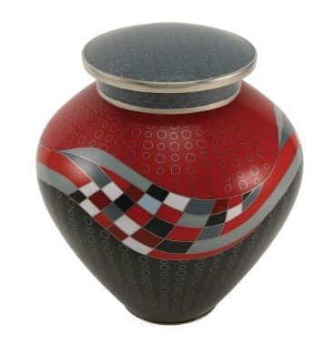 Opulence Cloisonne Copper & Enamel Cremation Urn