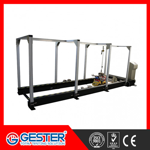Dynamic Strength & 2m/s Tester - Aluminum Profile, 470x120x210cm | Plc Touch Screen Control, Motor Drive, Toys Safety Testing