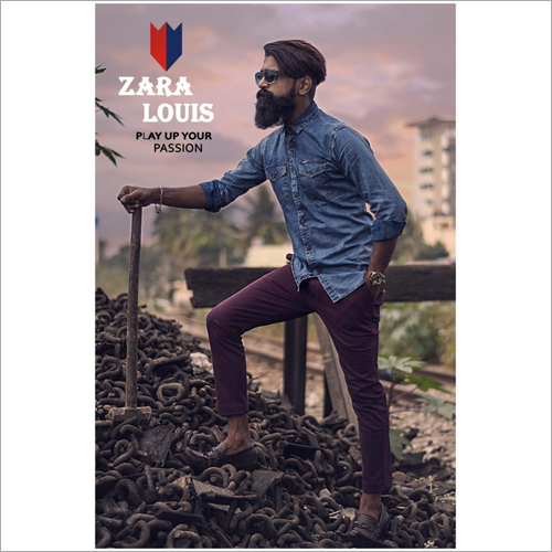 Mens Blue Denim Shirts