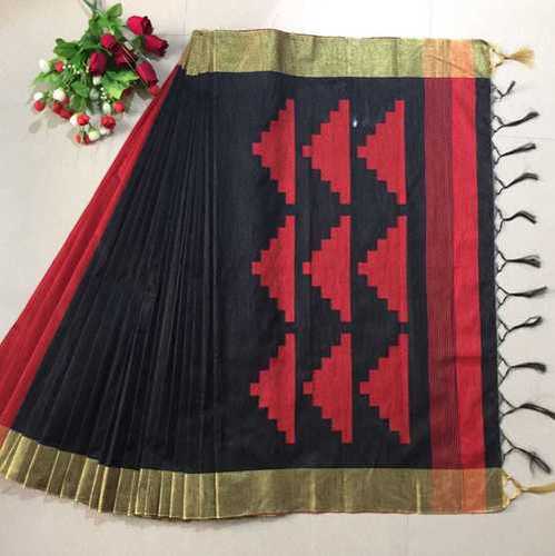 Black Raw Banglori Silk Weaving