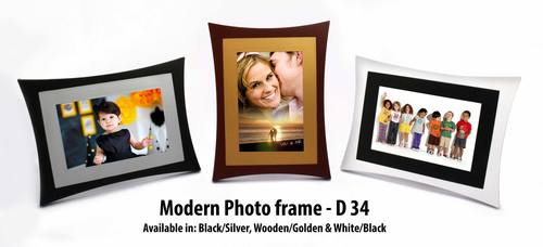 White And Black Modern Photo Frame