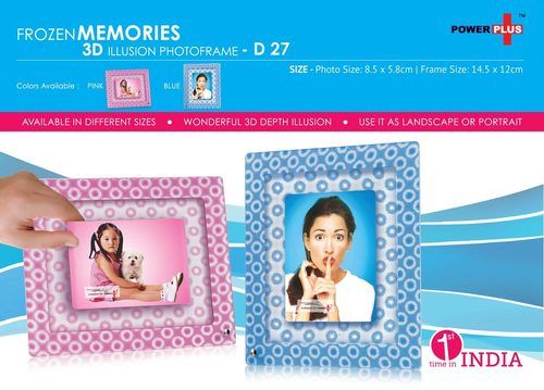 POWER PLUS FROZEN MEMORIES  3D PHOTO FRAME (3 X 4