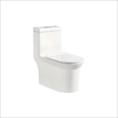 Siphonic One Piece Toilet - Ceramic 650x360x760mm, 2-Inch Trapway | Water Efficient, Quiet Flush, Easy Cleaning, Durable Design