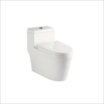Siphonic One Piece Toilet - Vitreous China, 650x360x780mm | Water Efficient, Easy Cleaning, Quiet Flush, Soft Close Seat