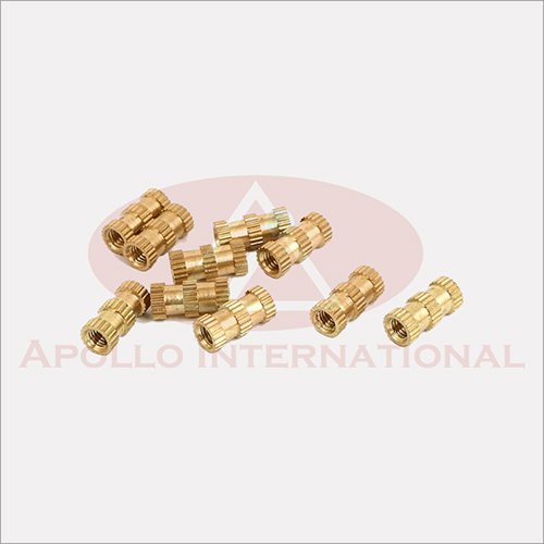 Brass Plastic Moulding Inserts Diameter: 1-2 Inch (In)