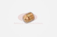 Round Brass Square Pipe Plugs