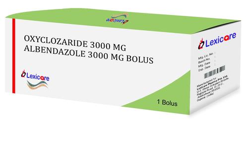 Oxyclozaride and Albendazole  Bolus