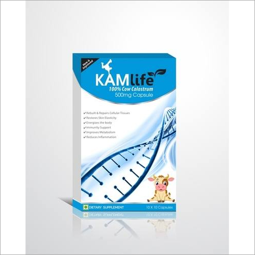 Cow Colostrum Capsules By KAMSOM PHARMACEUTICAL PVT. LTD.