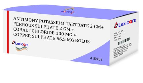 Antimony Potassium Tartrate Bolus