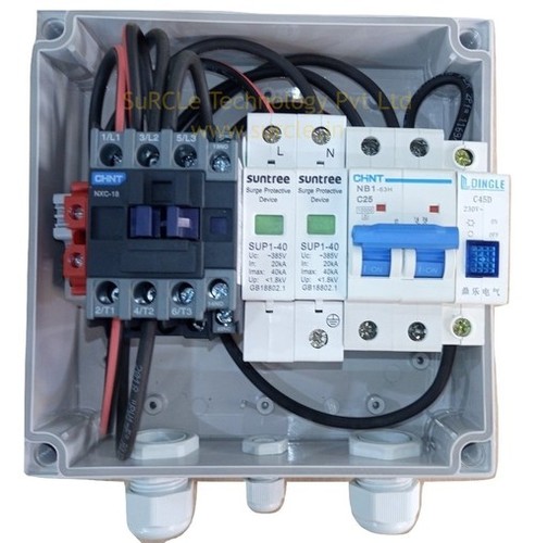 Xlpe Surcle Solar Single Phase 5 Kva , 230 V Acdb With Indicator, Reverse Protection