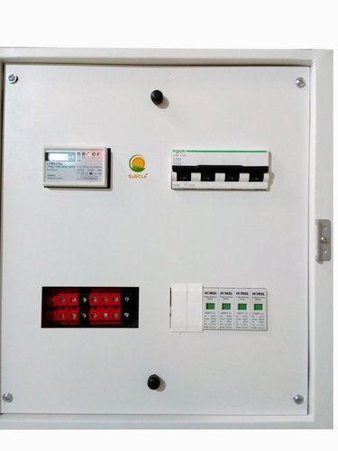 SuRCLe Solar 3 Phase 12 kVA ACDB - XLPE Material, 400x400x100 mm Dimensions | 40kA Surge Protection, Anti-Islanding, 32A Energy Meter