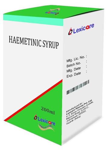 Ayurvedic Hematinic Syurp Age Group: Suitable For All Ages
