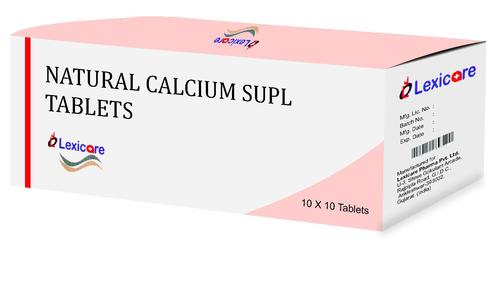 Natural Calcium Supplyment Tablets Age Group: Suitable For All Ages