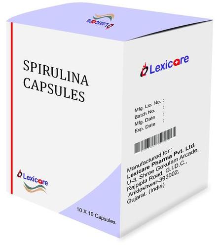 Ayurvedic Spirulina Capsules Age Group: Suitable For All Ages