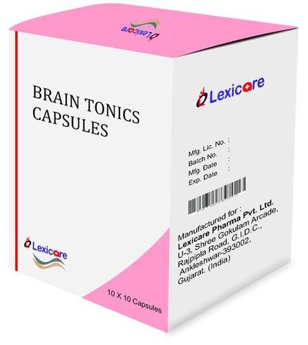 Ayurvedic Brain Tonic Capsules Age Group: Suitable For All Ages