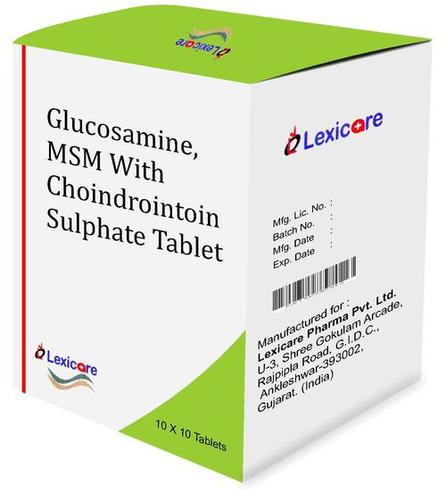 MSM with Choindrointoin Sulphate Tablets By LEXICARE PHARMA PVT. LTD.