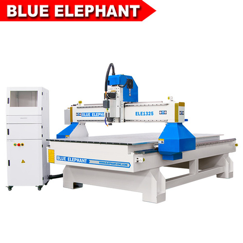 3 Axis CNC Router - Metal, 1300x2500x200mm | High Precision, Automatic Oil Mist Cooling, WEIHONG Control System, Powerful Italy HSD Spindle
