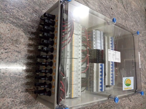 SuRCLe Solar Combiner Box - XLPE, 580x380x180mm | 6 Input Strings, 6 DC Outputs, IP67 Waterproof, Surge & Overcurrent Protection