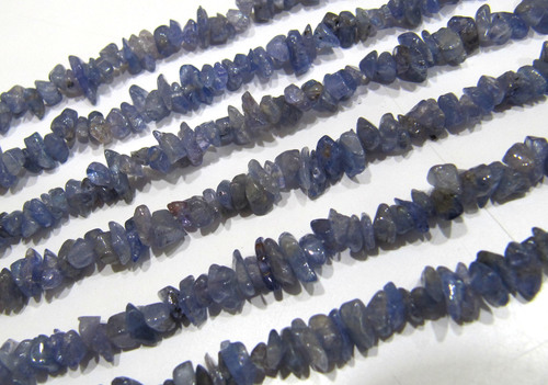 AAA Quality Tanzanite Gravel Uncut Nugget 5mm To 8mm Beads