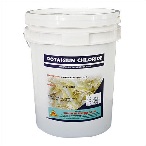 Potassium Chloride Mineral Supplement Pond