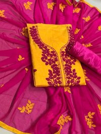 Exclusive Embroidered Ladies Dress Material