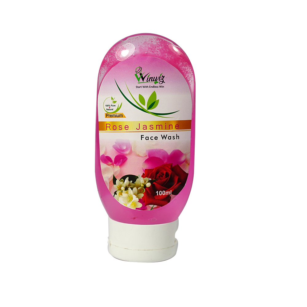 Rose Jasmine Herbal Face Wash Free From Harmful Chemicals