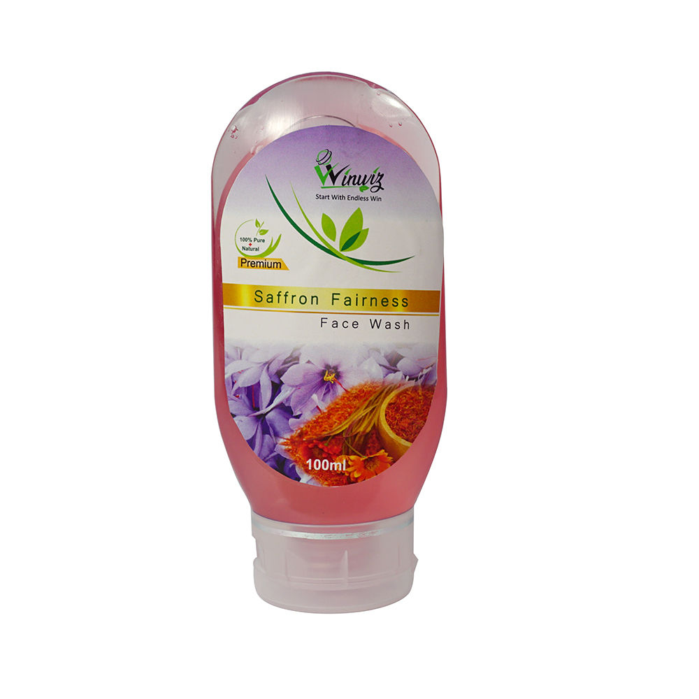 Saffron Herbal Face Wash Easy To Use