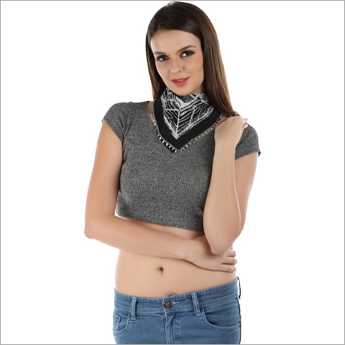 Black & White Jewelled Bandana