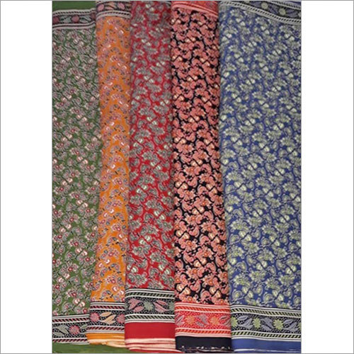 Printed Georgette Cotton Fabric