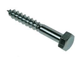LAG BOLTS HEX Coach Screws SS
