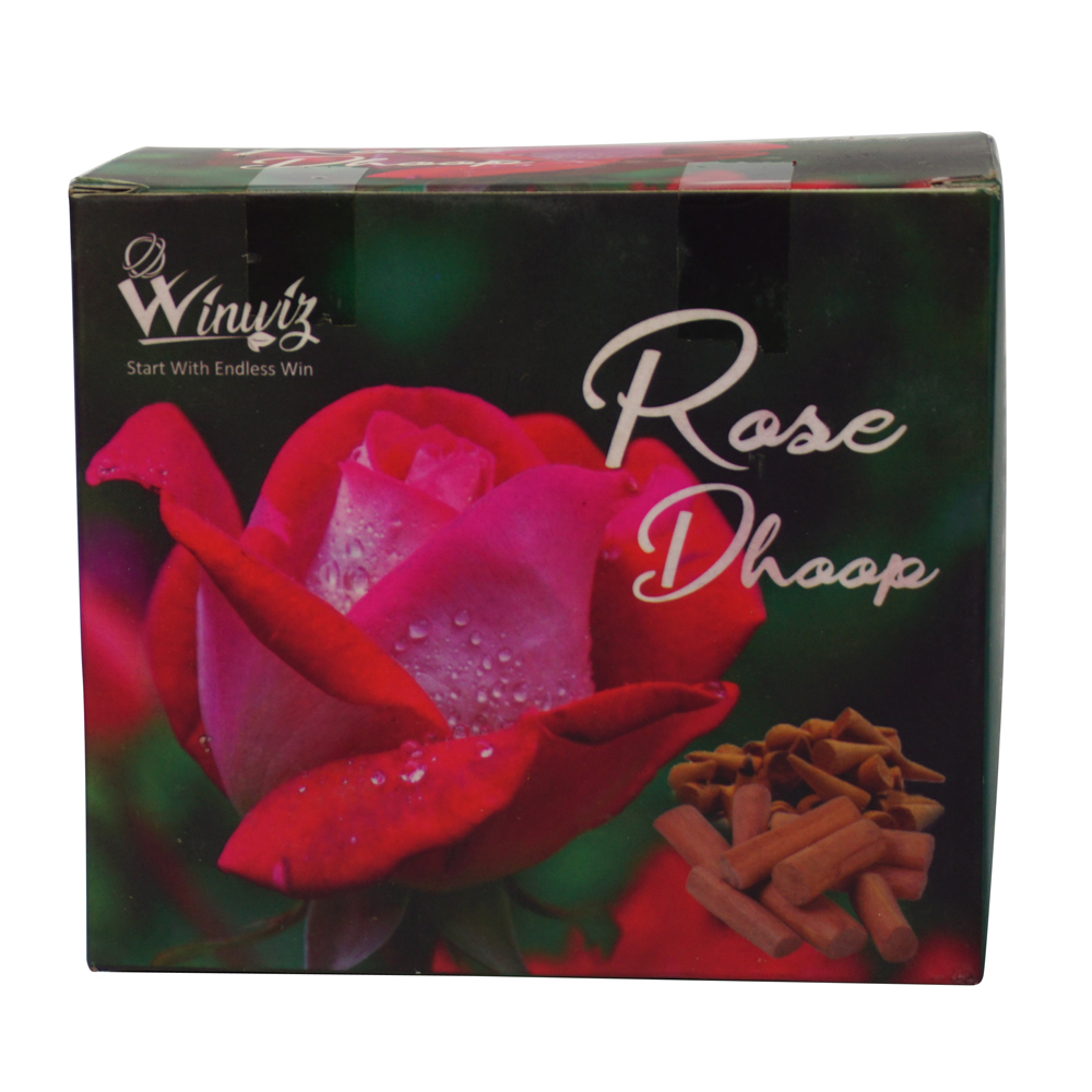 Eco-Friendly Rose Cone Dhoop