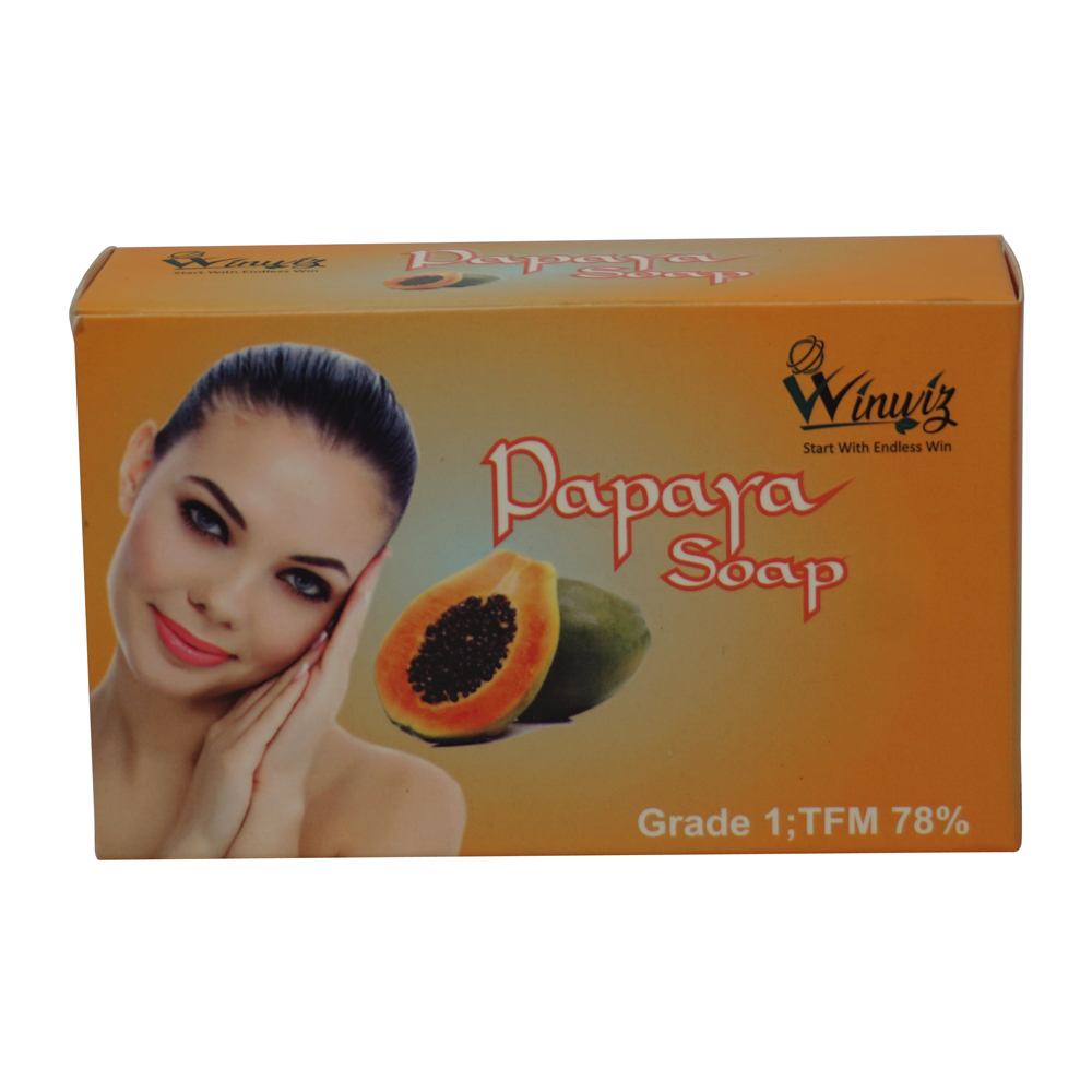 Papaya Ayurvedic Soap Easy To Use