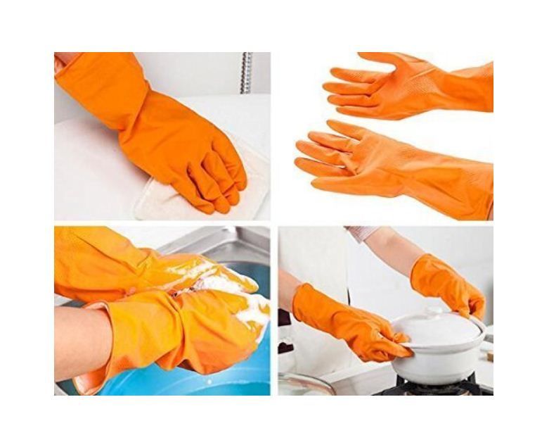 Hand Care Plus Rubber Gloves