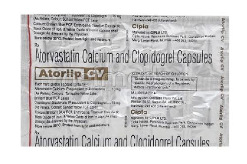 Atorvastatin calcium + Clopidogrel