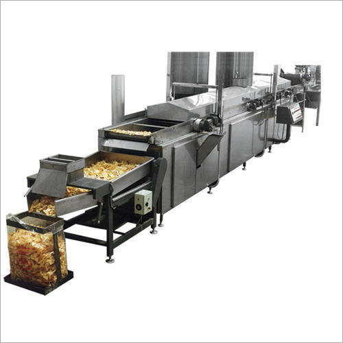 SS Automatic Continuous Fryer Machine By RISHIK ENGINEERING