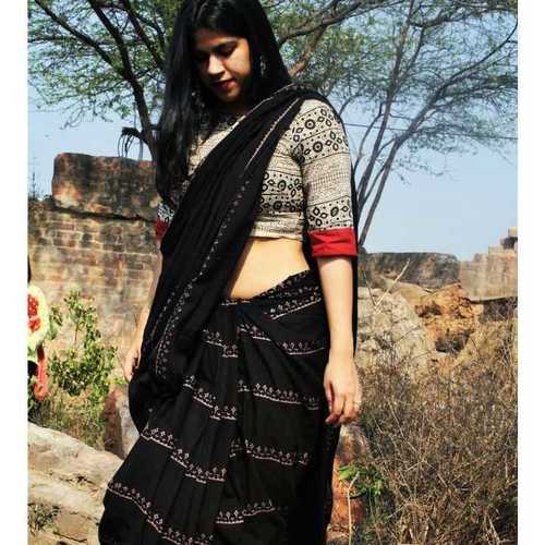 Designer cotton saree
