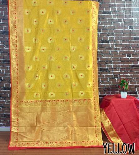 Banarasi silk weaving saree