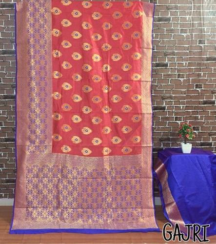 Pink Banarasi Silk Weaving Saree