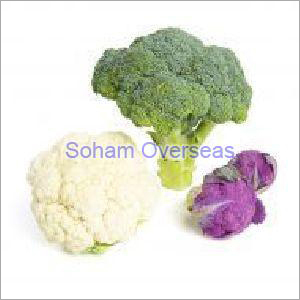 Fresh Broccoli and Cauliflower