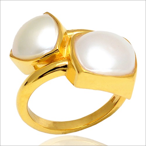 White Pearl Ring