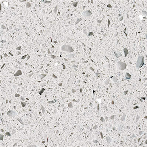 White Quartz Crystal - 5x10 Feet, Polished White Granite Slabs | Ideal for Flooring, Counter Tops, Kitchen Tops, No Water Absorption, 20mm Thickness