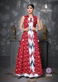 Long Kurtis With Jacket