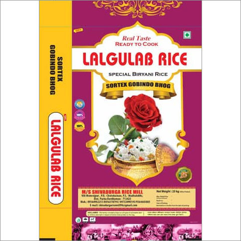 25 Kg Special Jeerakasala Rice - White Short Grain 8.5-9% Moisture 6 Months Shelf Life | Ideal for Biryani Distinct Aroma Dish-Specific Variety