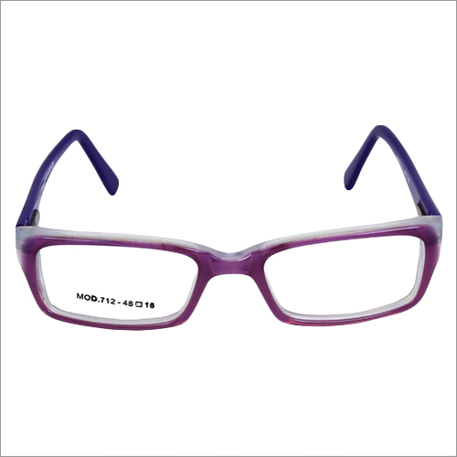 Mens Eyeware Glasses - Acetate Frame, 52mm Lens, Purple | Lightweight, Durable, UV Protection