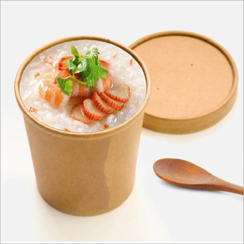 Disposable Kraft Paper Soup Bowl