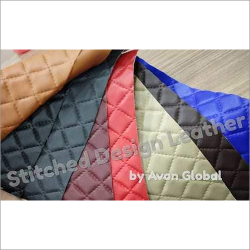 Stitched feel leather