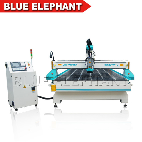 Vacuum Cleaning System 2040 Atc Cnc Router Woodworking Cnc Router Atc Spindle With Linear Tool Changer