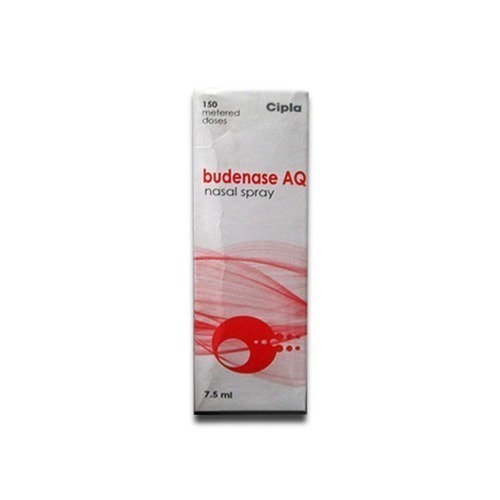 Budercort AQ Nasal Spray - 100 MCG, Corticosteroid for Asthma, Crohn's Disease, and Ulcerative Colitis Relief, Suitable for Adults and Children