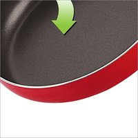 Nirlon Fry Pan With Stainless Steel Lid